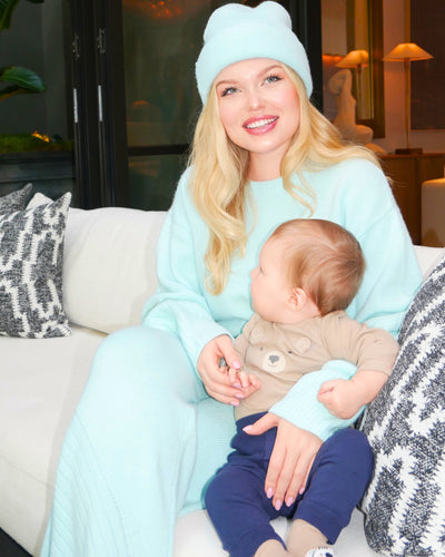 cashmere wool sweater beanie for women at shop AASHKA