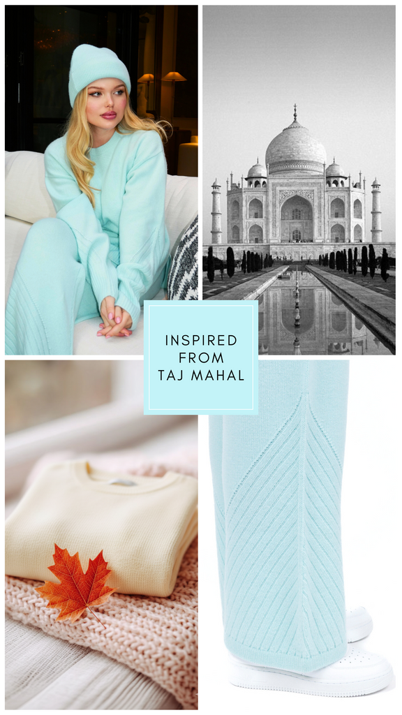 Taj Mahal Sweater Set by Shop AASHKA 3