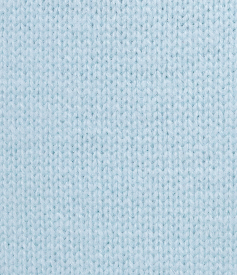 cashmere sweater lounge pants in Baby Blue color for women at shop AASHKA
